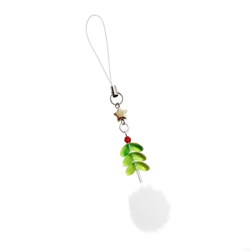 57QA Easy Installation Keychain mit einem einzigartigen Weihnachtsbaumdesign -Telefonanhänger für kommerzielle Displays – Detail 2