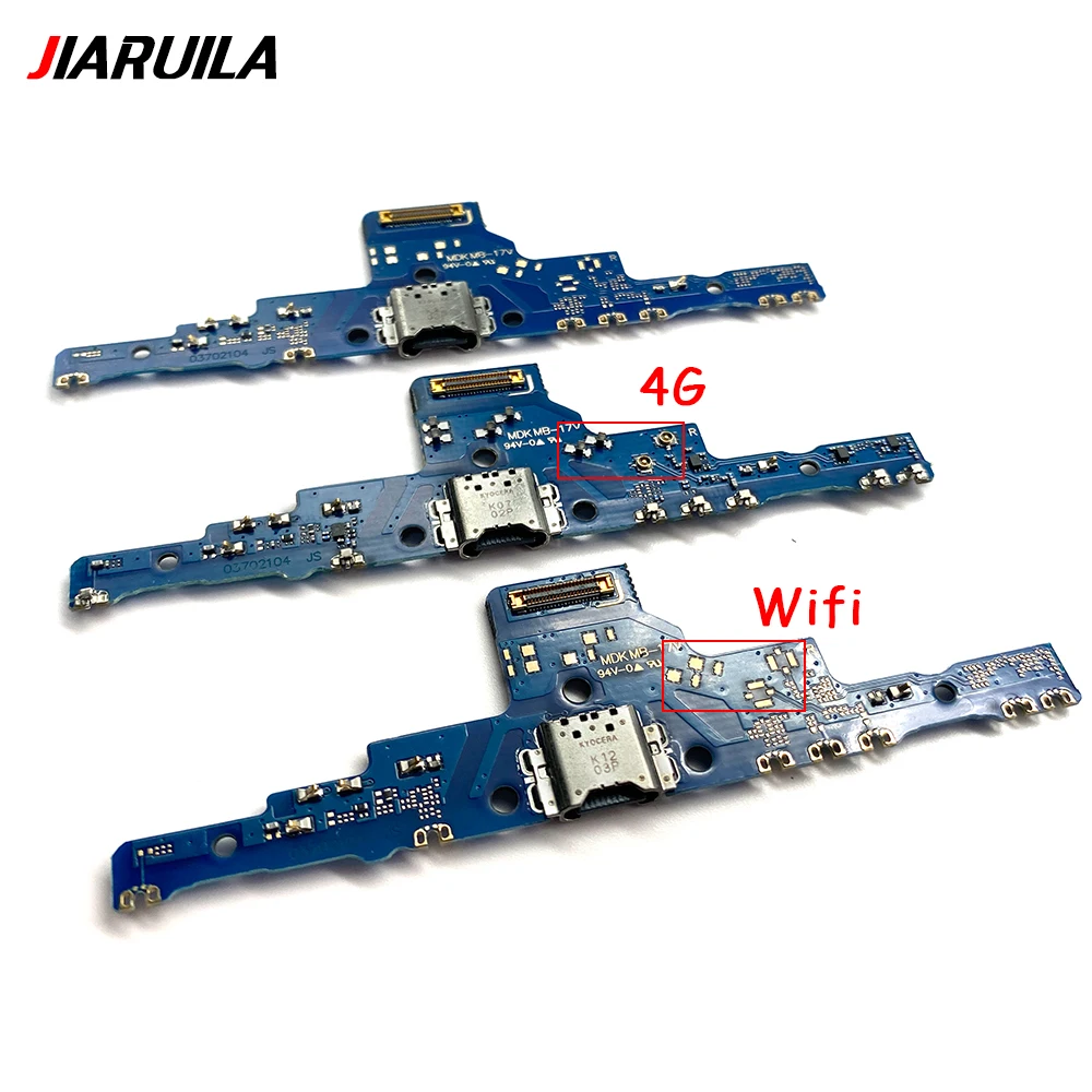 테스트 완료 충전기 보드 PCB 플렉스, 삼성 탭 S6 라이트 P610 P615 USB 포트 커넥터, 도크 충전 리본 케이블