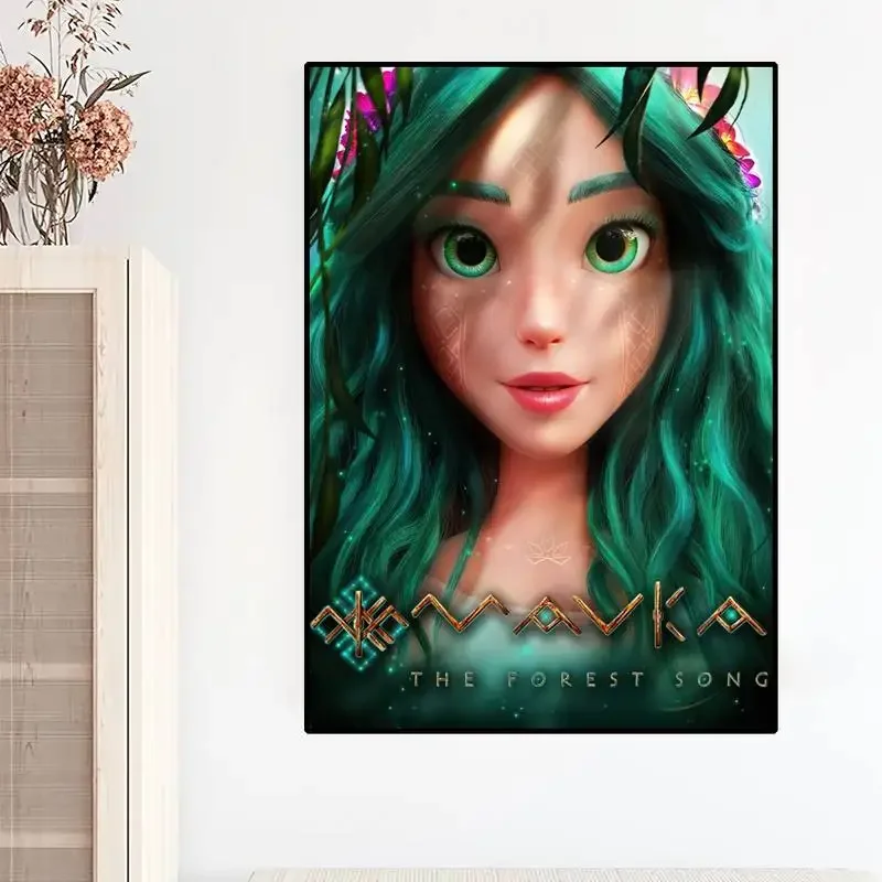 Cartoon Film Mavka The Forest Song POSTER Prints Wall Painting Bedroom Living Room Wall Sticker Small