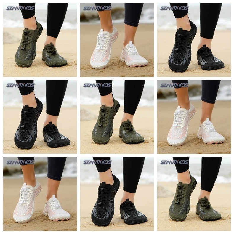 Unisex Beach Water Shoes Quick-Drying Swimming Aqua Shoes Seaside Slippers Surf Upstream Light Sports Water Sneaker barfusschuhe