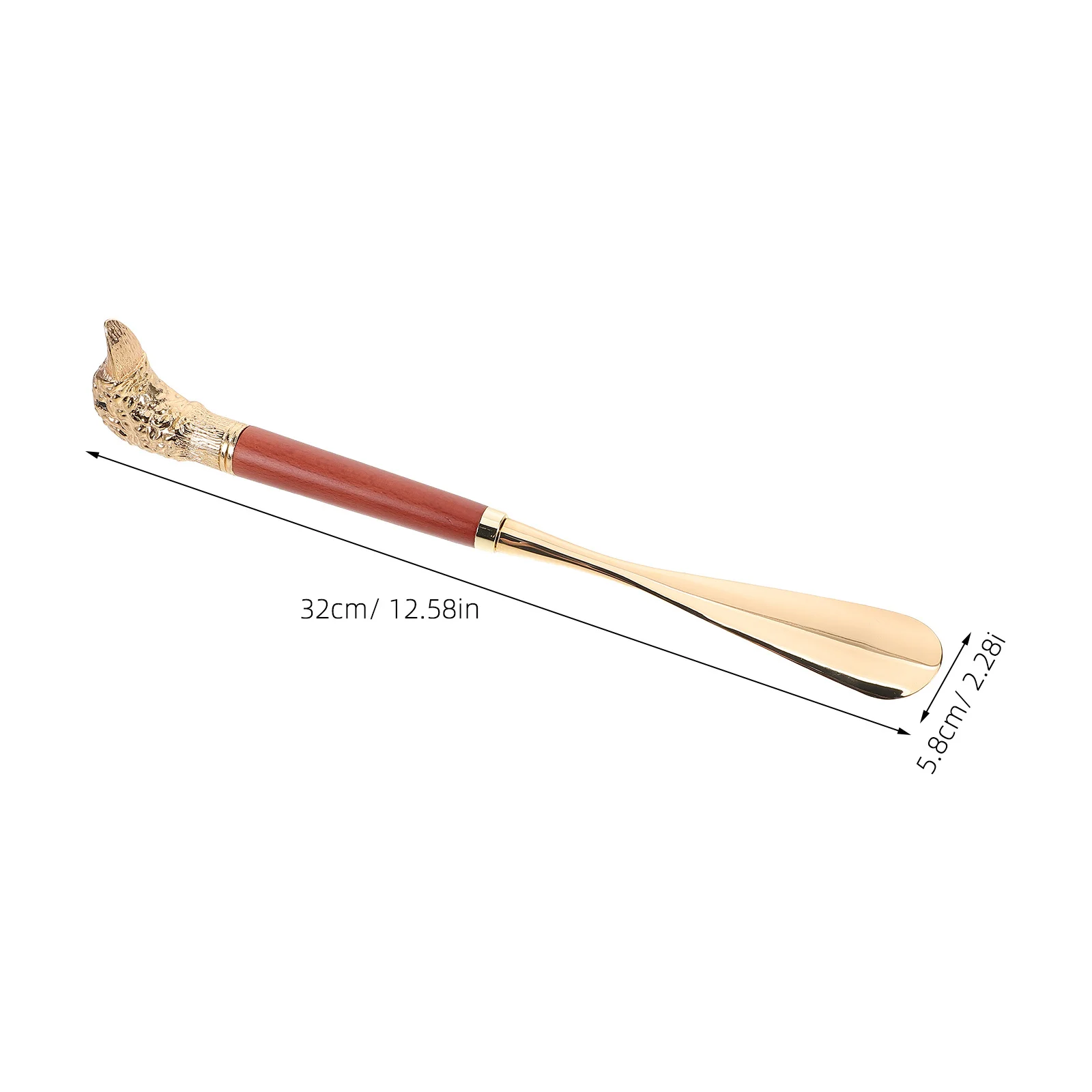 Long Handle Horn Metal For Seniors Women Kids Ergonomic Helper Portable Travel Shoe Puller Durable Household Shoe Accessories