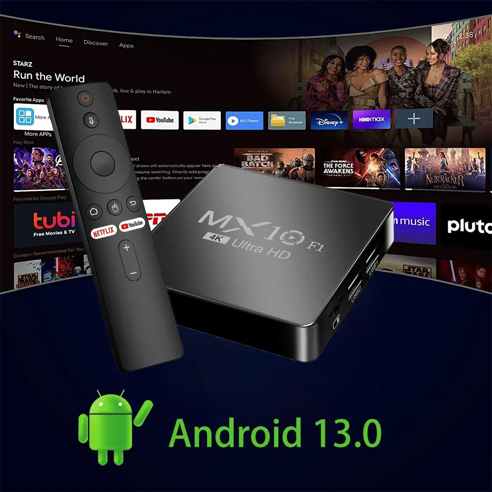 android tv box decoder 2024 4k android 13 mx10 f1 digital wholesale onn certificado smart android tv box