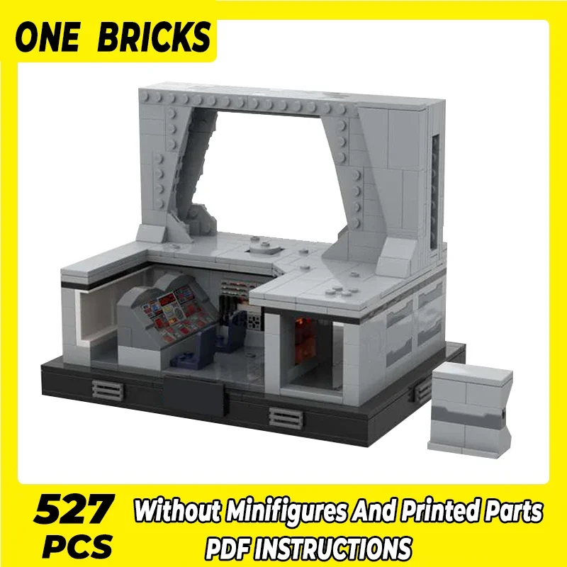 Star Movie Model Moc Building Bricks Executor Bridge Diorama Technology Modular Blocks Gifts Christmas Toys DIY Sets Assembly