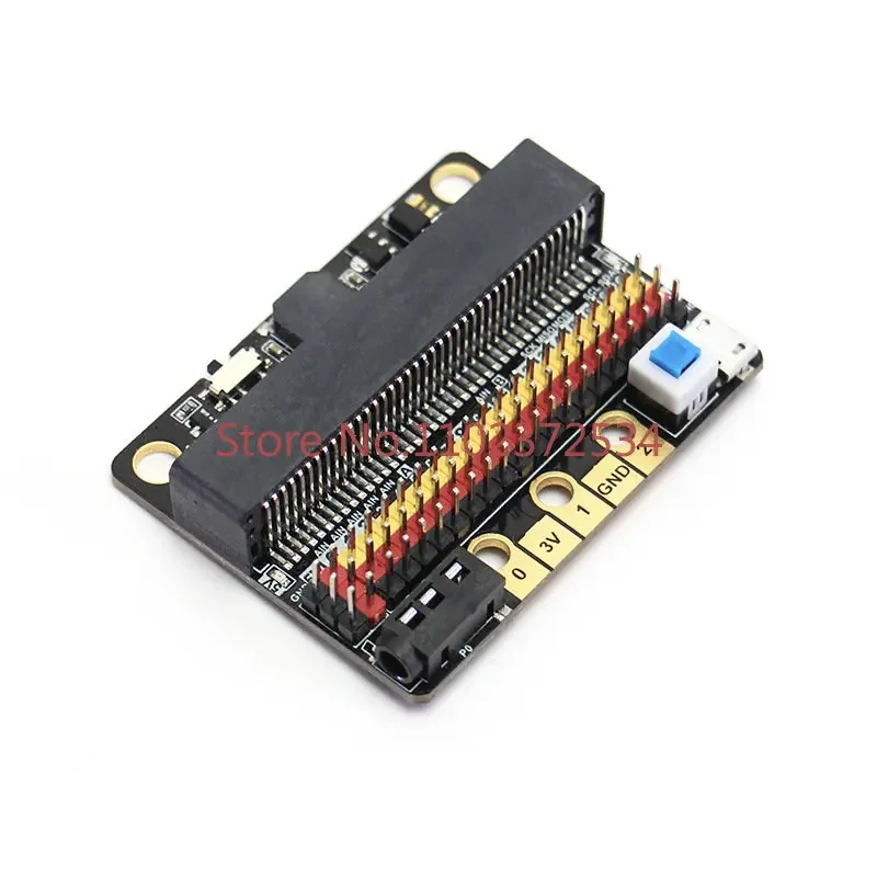 

2 шт. плата расширения Microbit IOBIT V1.0 V2.0 микро: бита горизонтальная плата адаптера введение в начальную и среднюю школу