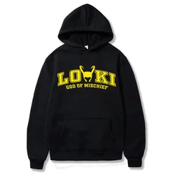 Loki Tv Series Sweatshirt Women Men Tracksuit Oversized Hoodie Long Sleeve Pullover Unisex Oversize Hoody Ropa Para Dama  Female