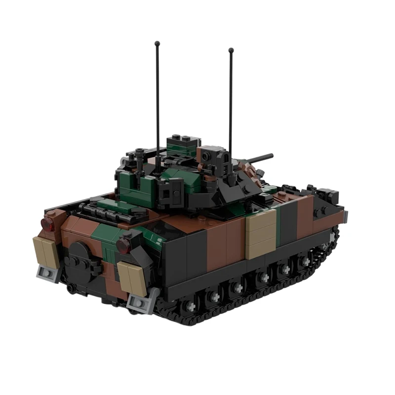 964PCS 군사 전쟁 M3A3 브래들리 빌딩 블록 기술 모델 군인 군단 육군 사용자 정의 벽돌 세트 크리 에이 티브 선물 MOC-219184