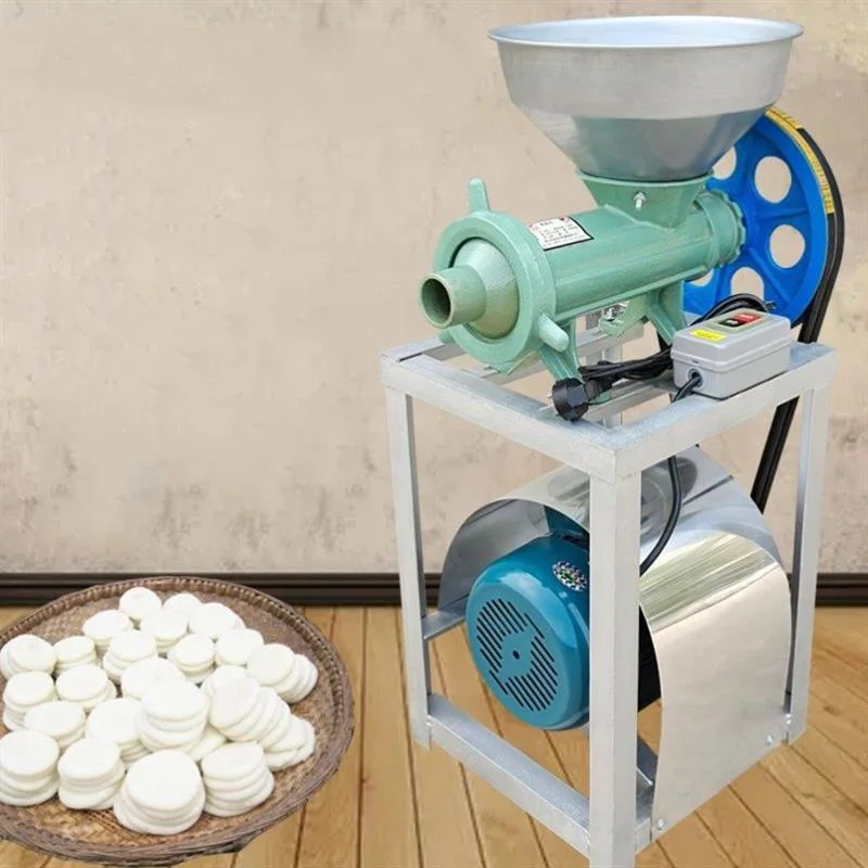 2200W/3000W Electric Rice Cake Maker Commercial Glutinous Rice Cake & Jelly Machine Yellow Charcoal-Grilled Manual Glutinous Ric