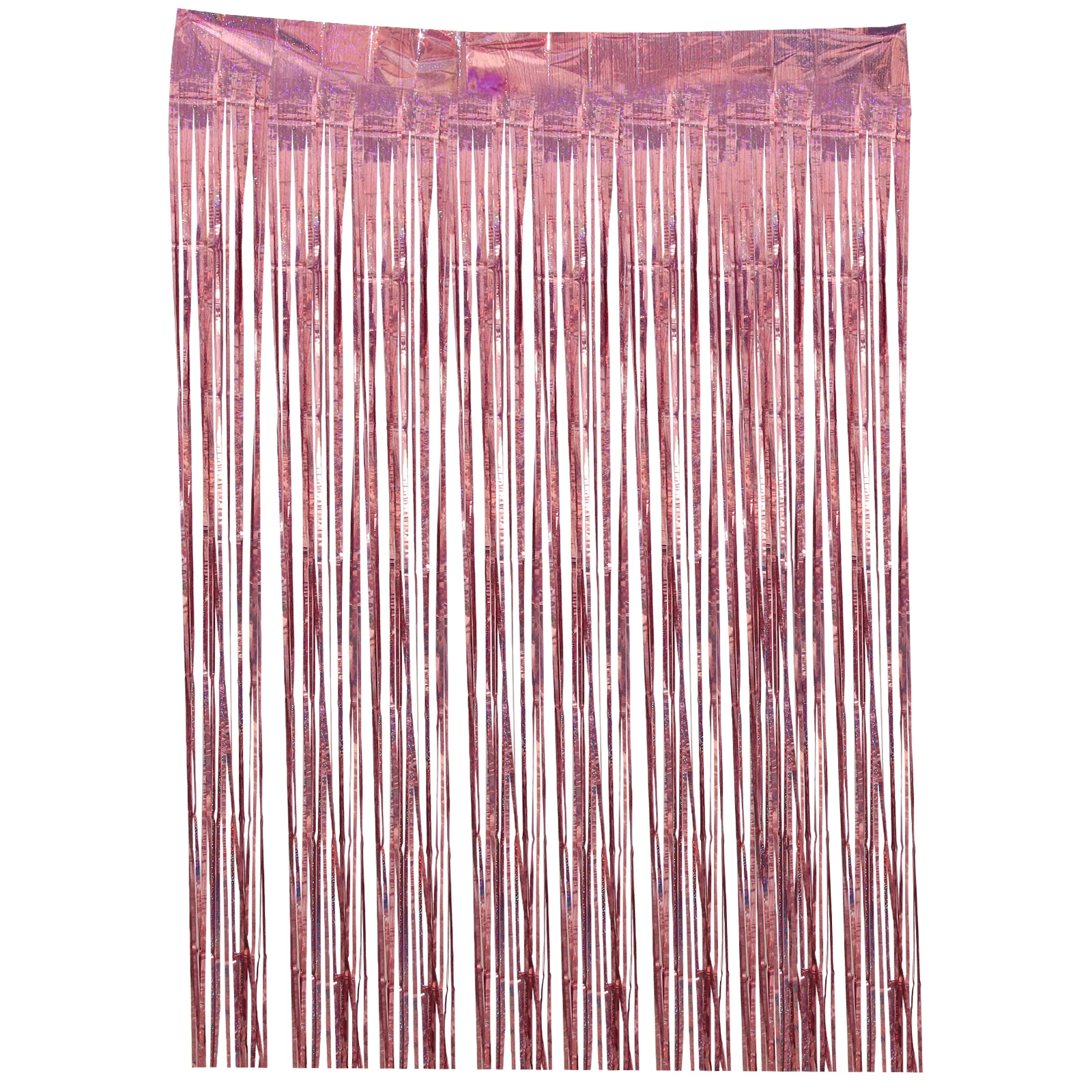 

1pc Christmas Rain Shiny Door Window Curtain Party Background Curtain Birthday Decoration Background Hangings Reusable