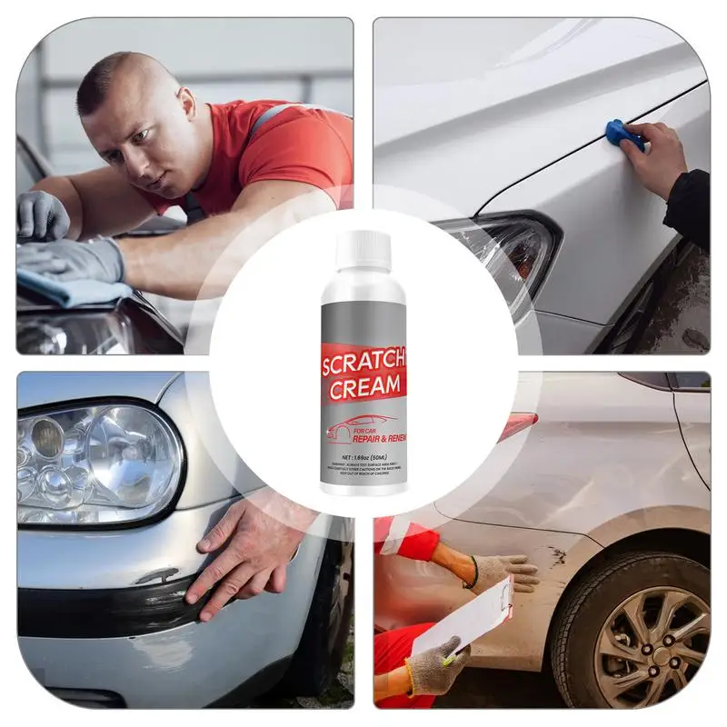 Car Scratch Repair Paste Funciona em Todos os Tipos de Pintura, Melhorar a Pintura Gloss, Sem Danos, Original