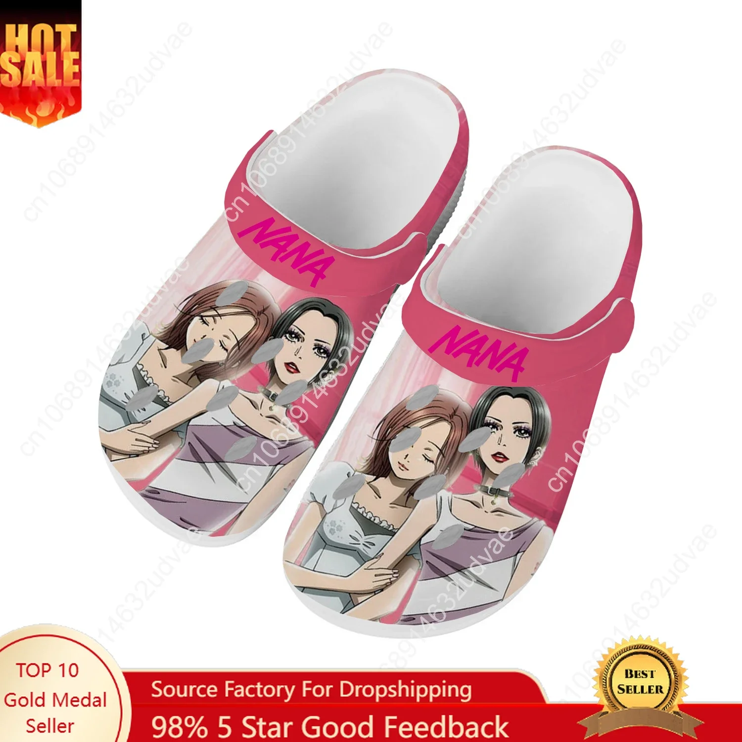 

NANA Water Shoes Men Women Teenager Comfortable Fashion Home Garden Clogs Custom Sandals Beach Breathable Hole Slippers