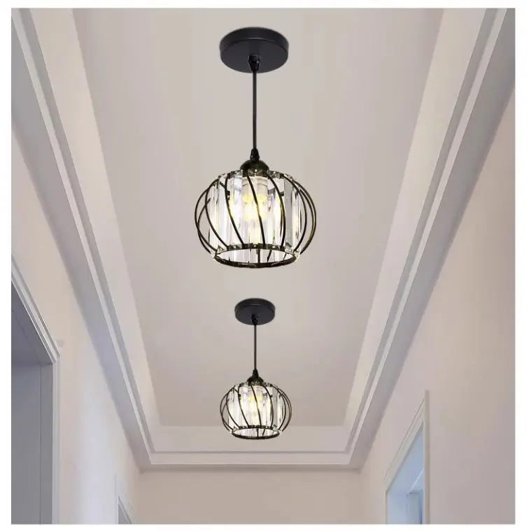 

Light Luxury Living Room Chandelier Dining Room Master Bedroom Ceiling Light Corridor Aisle Light Modern Interior Decor Lighting