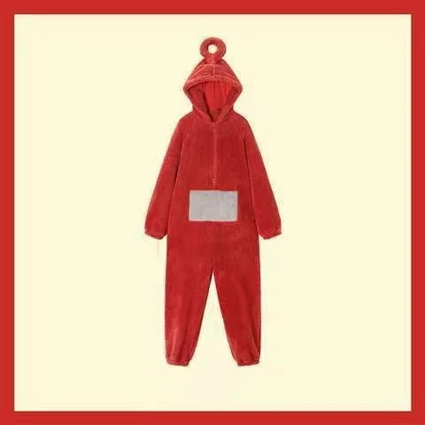 بيجامات ناعمة بأكمام طويلة للبالغين والأطفال أزياء Dipsy Tinky Winky Po Lala ملابس منزلية للنساء للجنسين ملابس منزلية