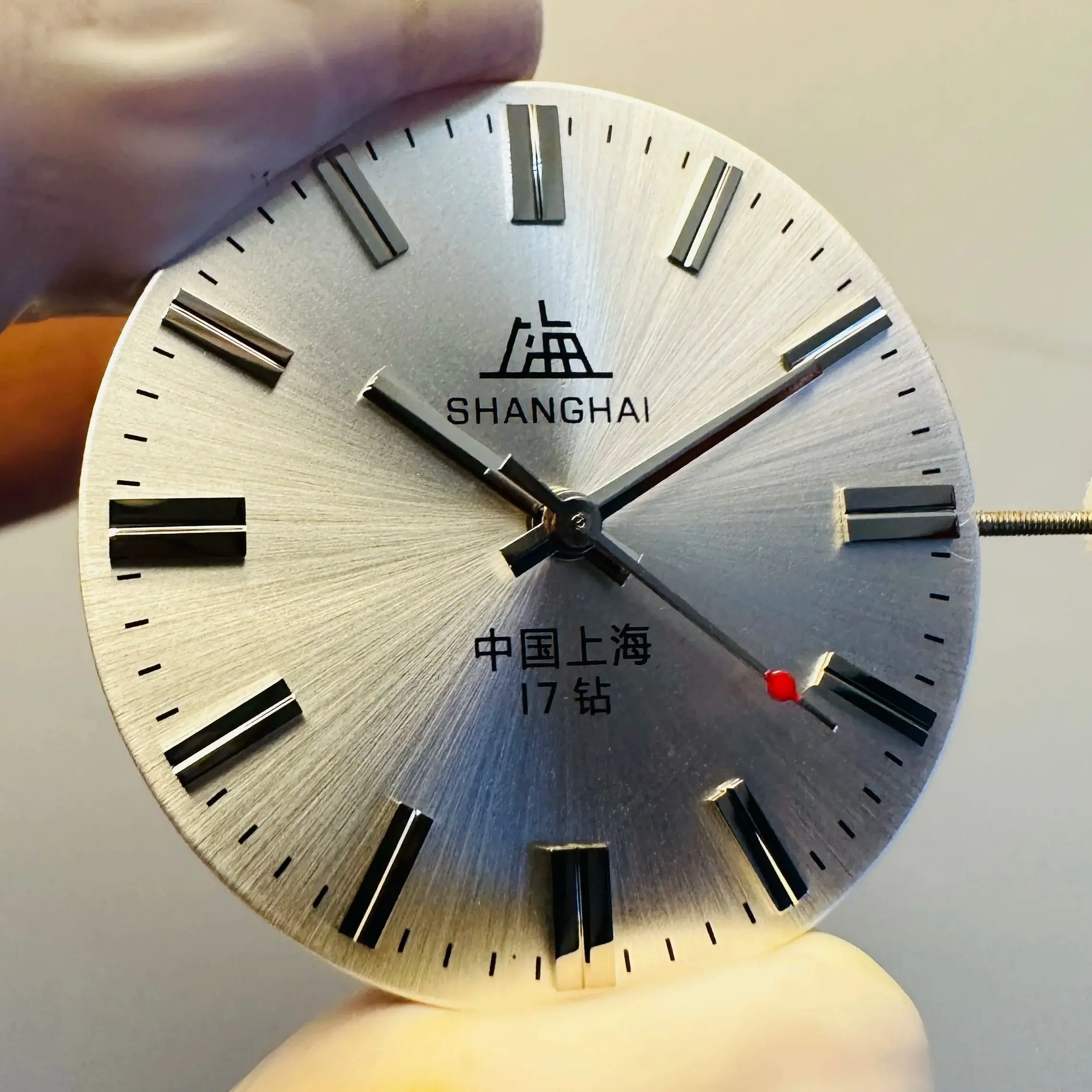 Reloj mecánico Shanghai 7120 de cuerda manual para hombre, reloj de negocios Retro de 36mm, relojes mecánicos chinos clásicos