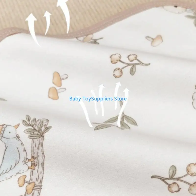 R1WF 50x7 0 سنتيمتر/70x90 سنتيمتر قابلة لإعادة الاستخدام الطفل سجادة لتغيير الحفاض تنفس الرضع مبولة وسادة لينة وماصة الحفاض مبدل