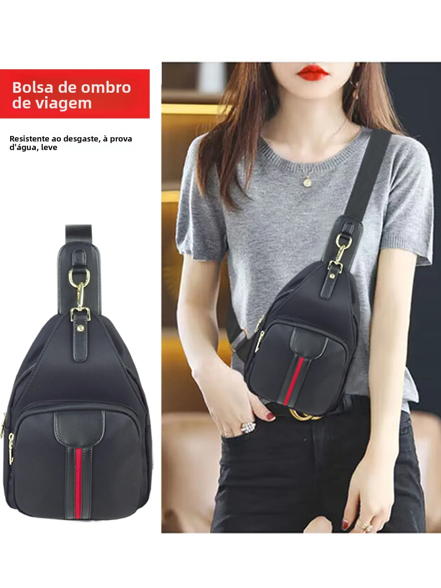 casual-canvas-crossbody-bag-women's-chest-bag-travel-fashion-leisure-pack-lightweight-waterproof-single-strap-zipper-closure