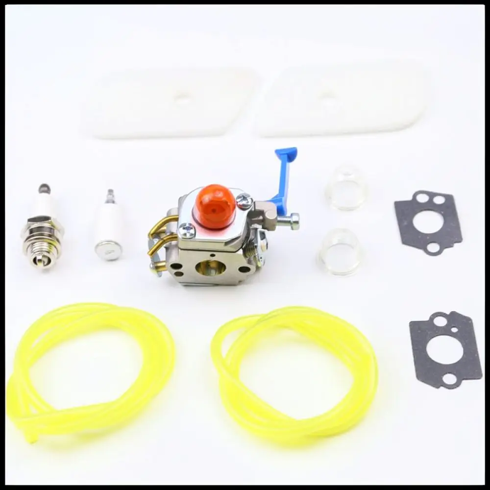Carburetor Assembly For Husqvarna 128C 128L 128LD 128R 128RJ Lawn Mower Trimmer Fuel System Parts Replacement With Gasket