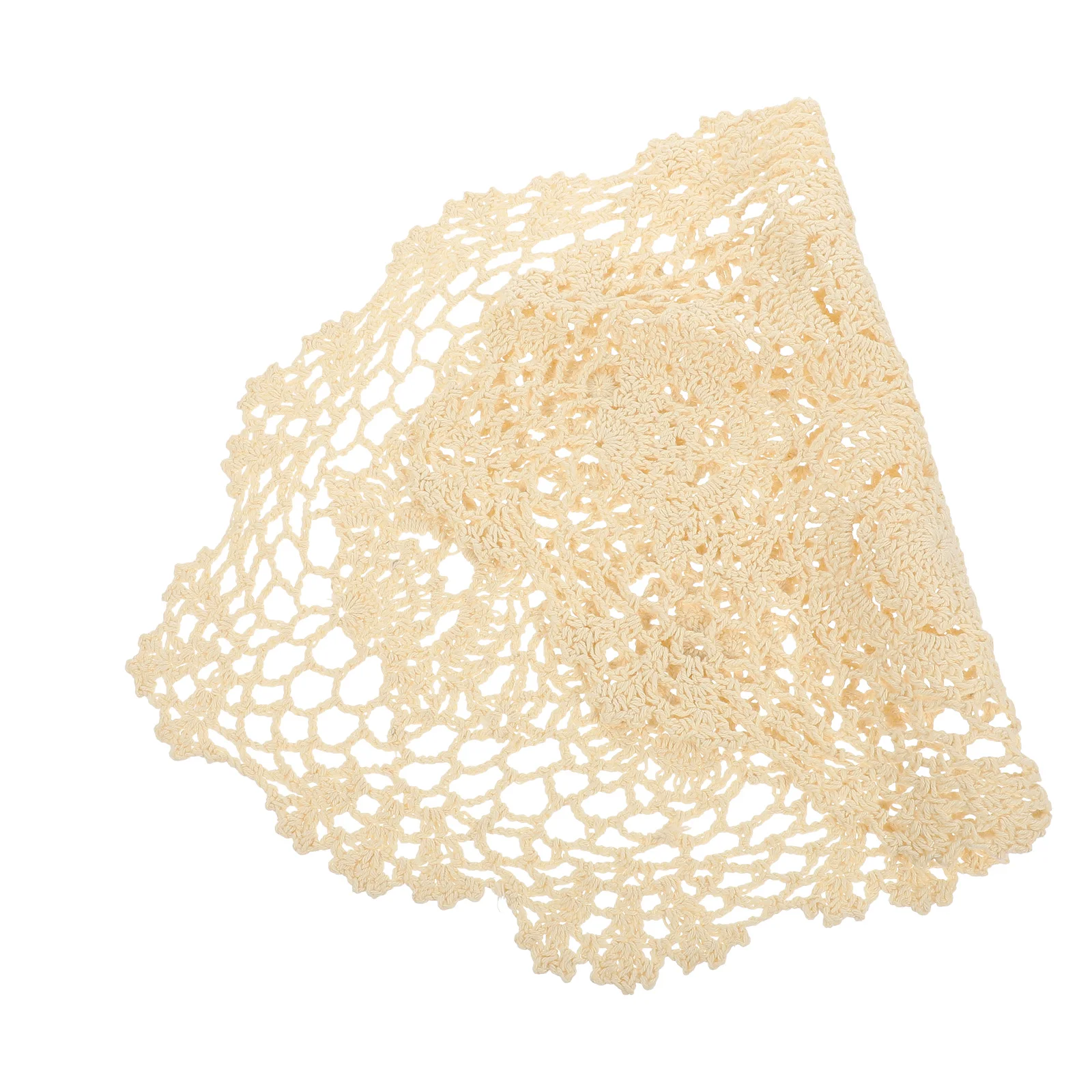 

Incredible Details Cotton Table Mat Lace Placemats Home Decoration Dinning Table Ornament