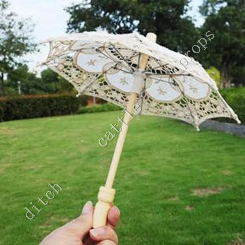 Newborn Baby Photography Props Lace Umbrella Infant Studio Shooting Photo Prop