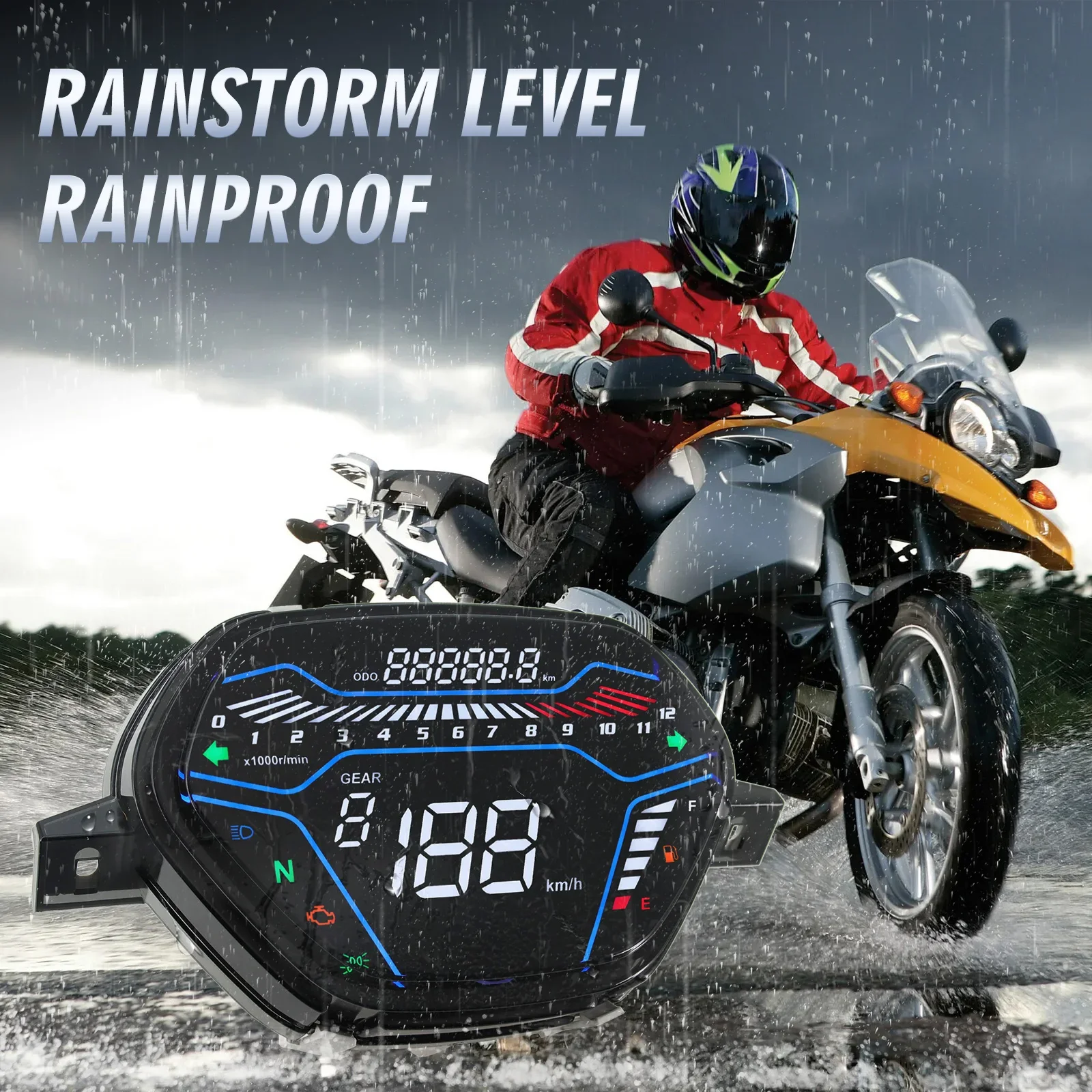 Thumbnail 2 - #72 Best Motorcycle Tachometers to Buy In 2026