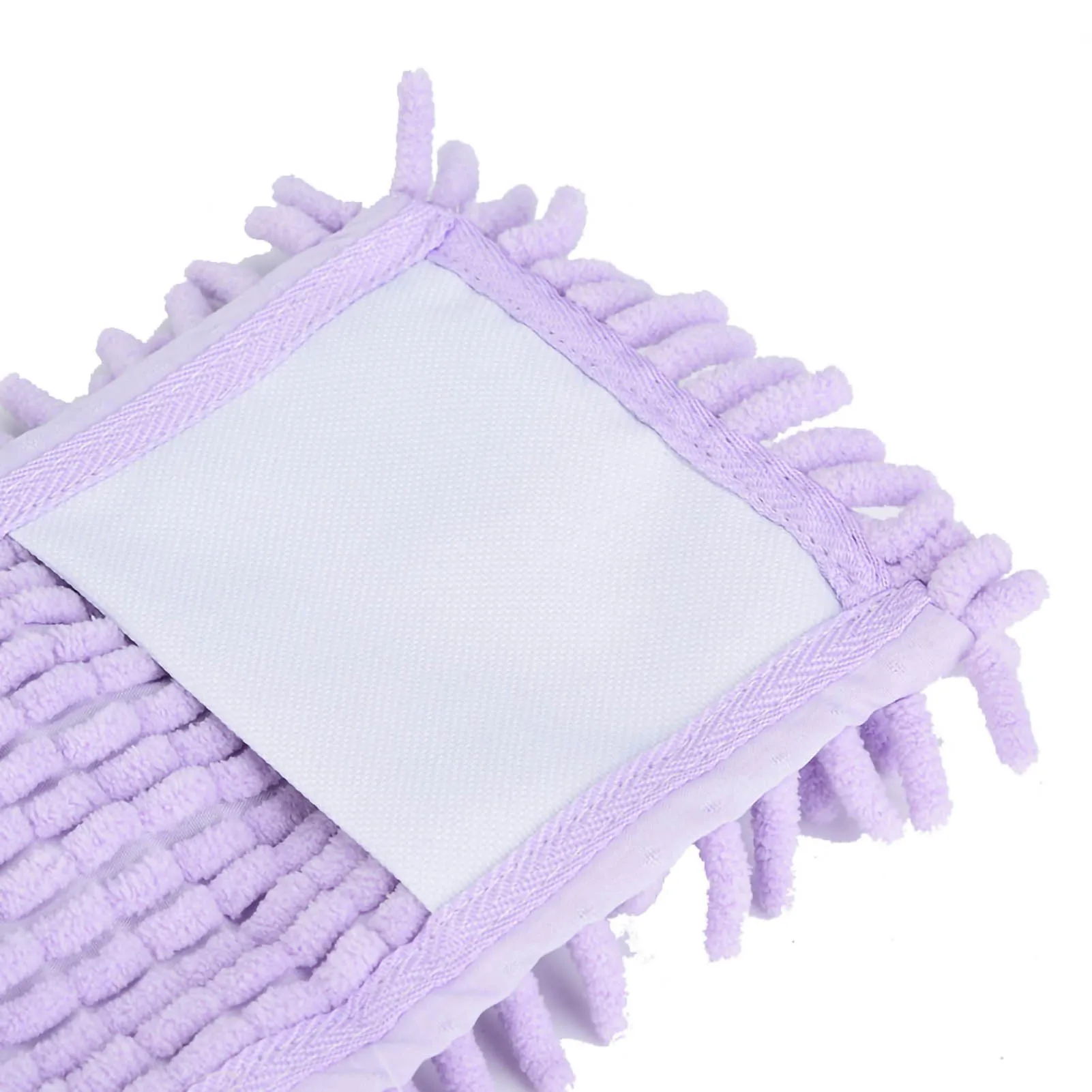 Reusable Mop Pads Cloth - Flat Replacement Heads For Wet Or Dry Floor Cleaning(Cream color)