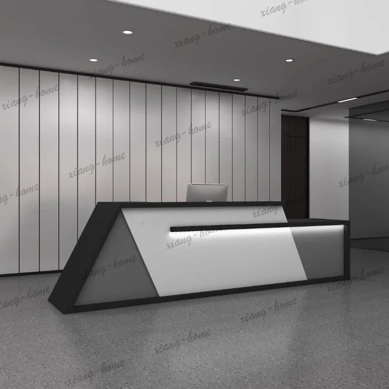 LS160 180 200 220 240 260 280 300cm Beauty salon clothing store Computer desk reception counter Customer center designer furnitu