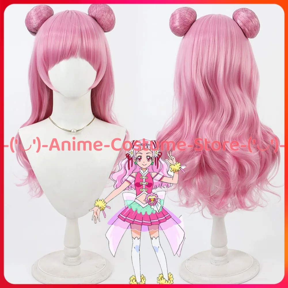 

Pretty Cure Yell Cheer Angel Hana Nono Cosplay Wig Anime Game Character Halloween Carnival Party Costume Wigs Synthetic Hair