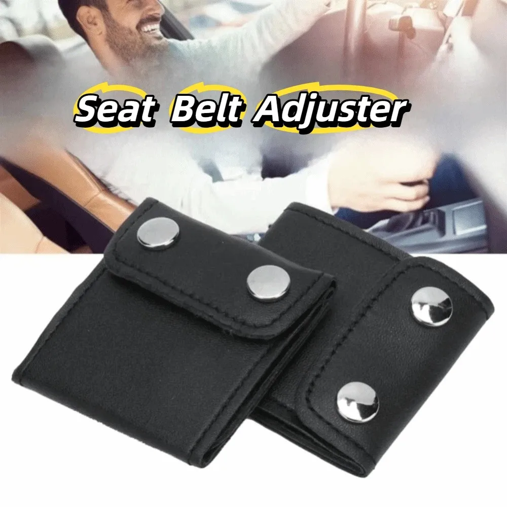 

Sturdy Material Seat Belt Adjuster Clip Durable Construction Portable Size Anti-Tight Neck Strap Fixing Buckle Easy Installation