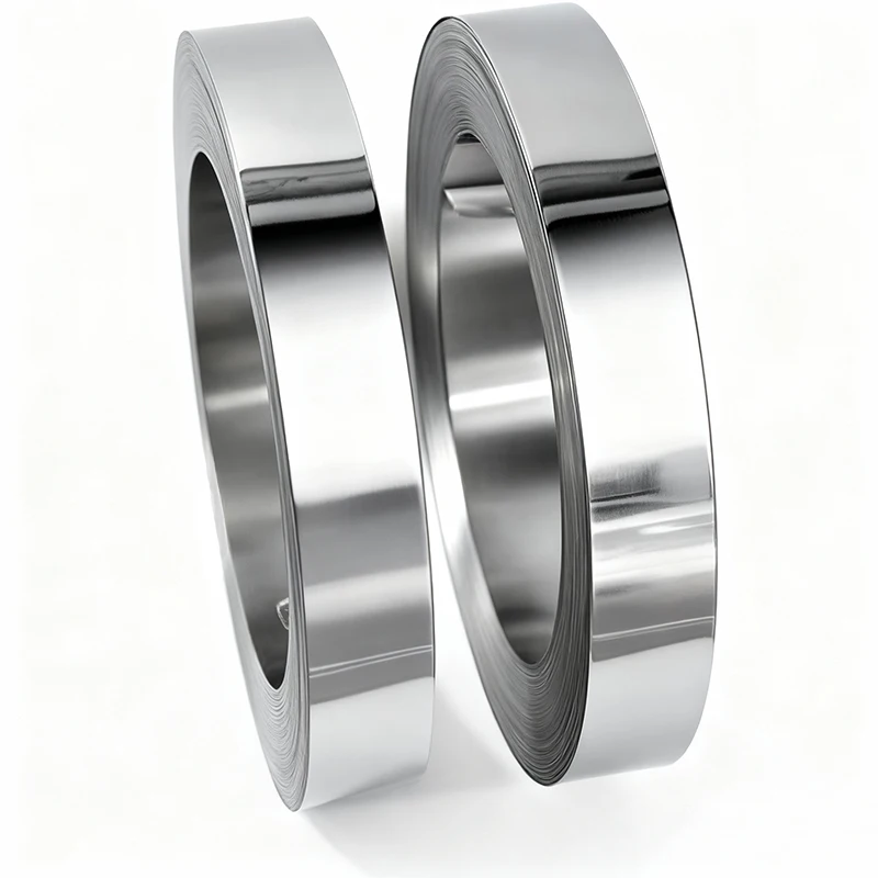 2-8cm  0.4mm * 100meters Mirror Silver Flat Stainless Steel Coil Used For Making Channel Letter Signs ﻿