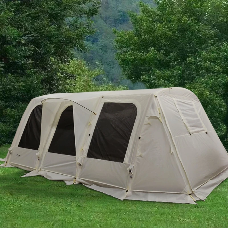 

Inflatable tent outdoor camping canopy beach tourism rainproof and waterproof double-layer air column rainproof and waterproof