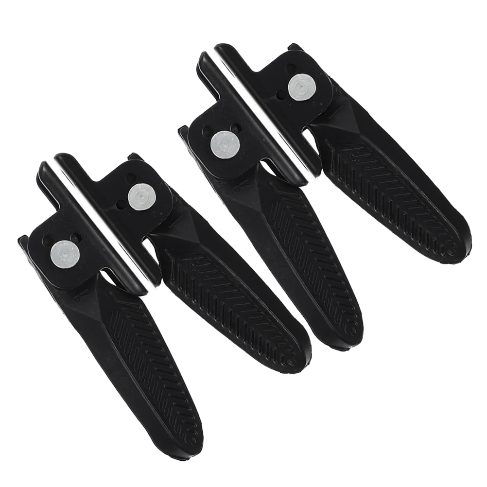 2Pairs Stylish Bike Pedals Highhardness Antislip Cycling Supplies Outdoor Treadle Electric Bike Parts Replacement