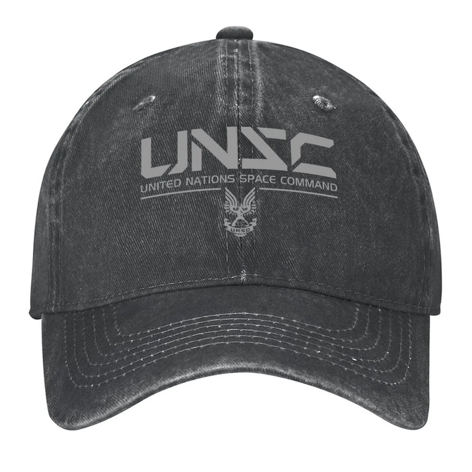 

UNSC Shirt Grey Baseball Cap Beach Outing Vintage Golf Wear luxury caps Male Women's