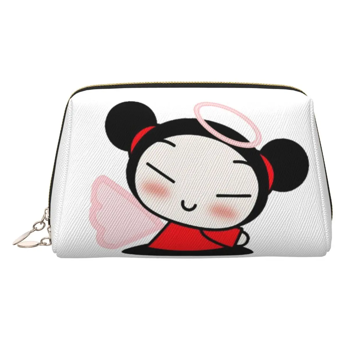 

Женские косметички с рисунком Pucca, дорожный органайзер для макияжа, сумка для хранения туалетных принадлежностей, Dopp Kit Case