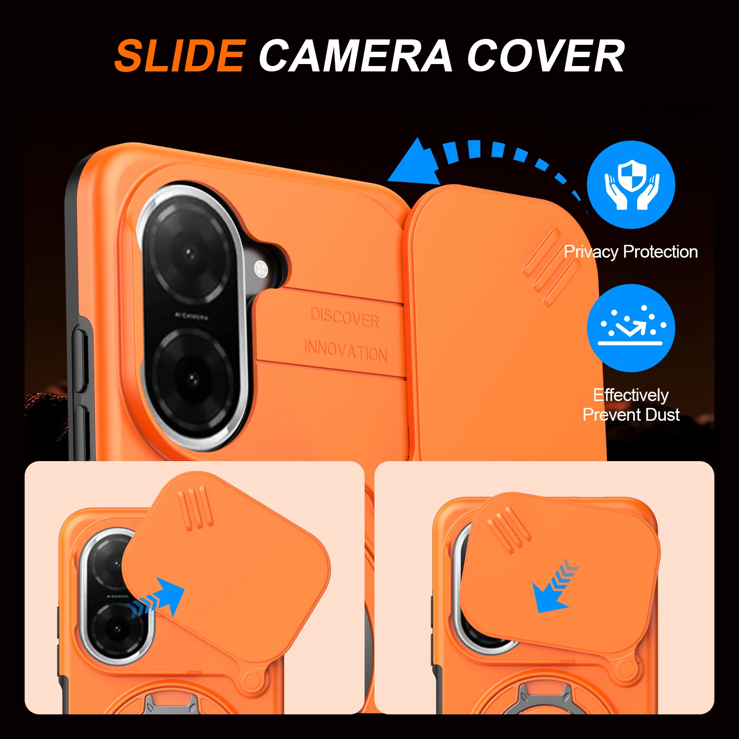Shockproof Phone Case for Mi POCO C75, C71, C85