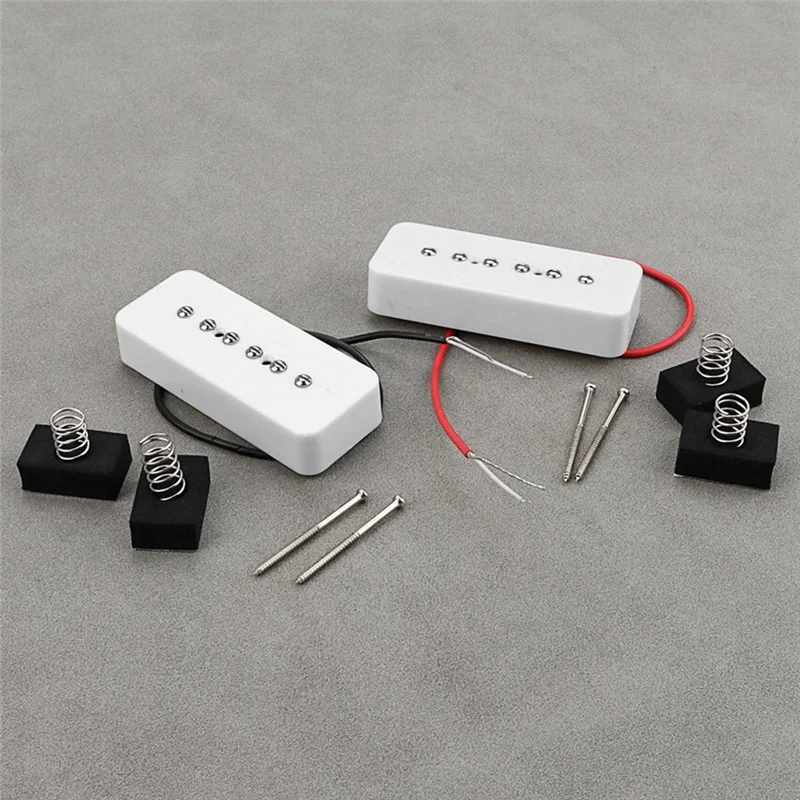 

P90 Electric Guitar Pickup Neck Bridge Pickups 50Mm/52Mm Pole Spacing For Electric Guitar Replacement Parts