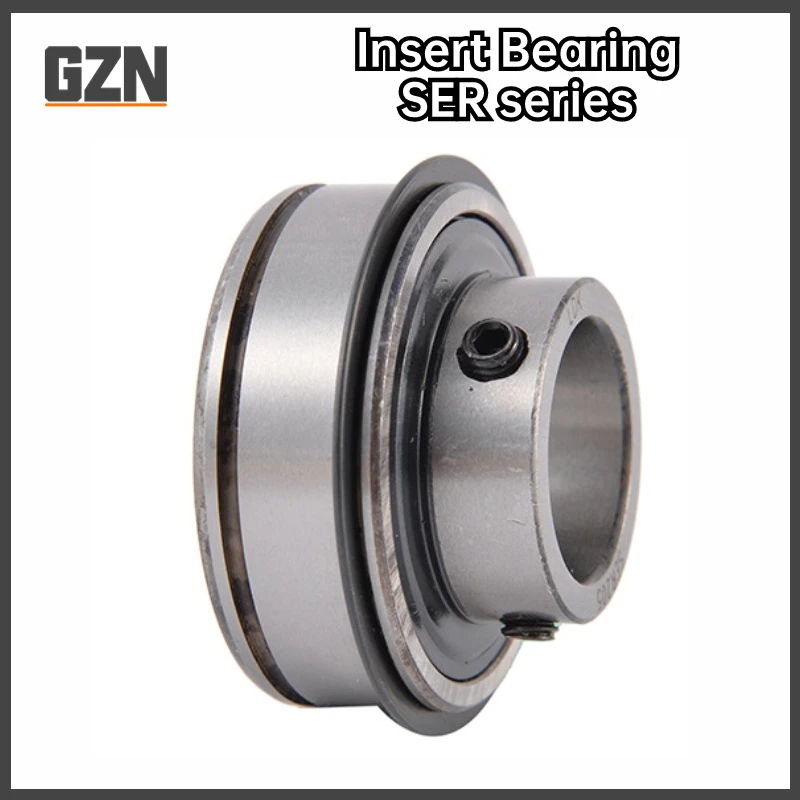 1PCS SER208 40X80X49.2  Outer Spherical Bearing SER Series with Stop Ring for Textile Machinery