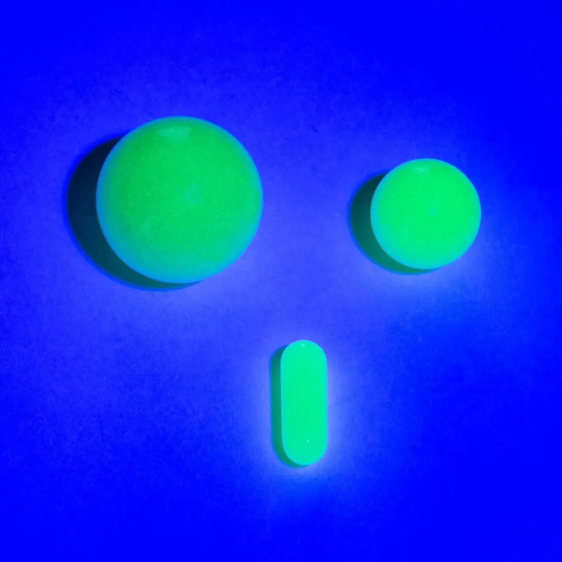 Glow-In-The-Dark Marble/Pill Set