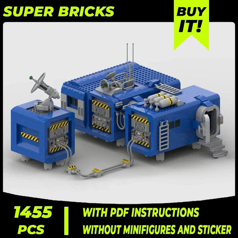 Space Scene Model Moc Building Bricks Classic Space Base Technology Modular Blocks Gifts Christmas Toys DIY Sets Assembly