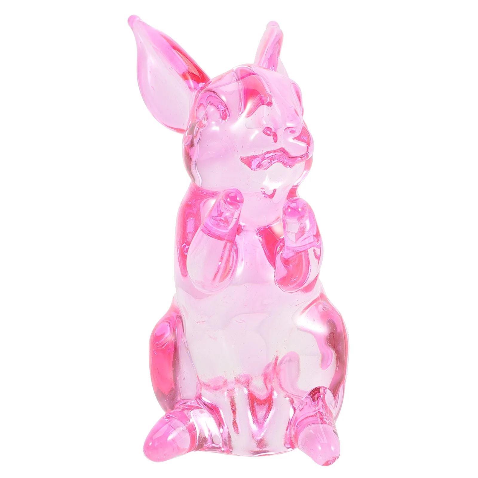 

Gold Plated Statue Desktop Decor Small Cartoon Bunny Ornament for Home Office Table Accent Festival Decoration