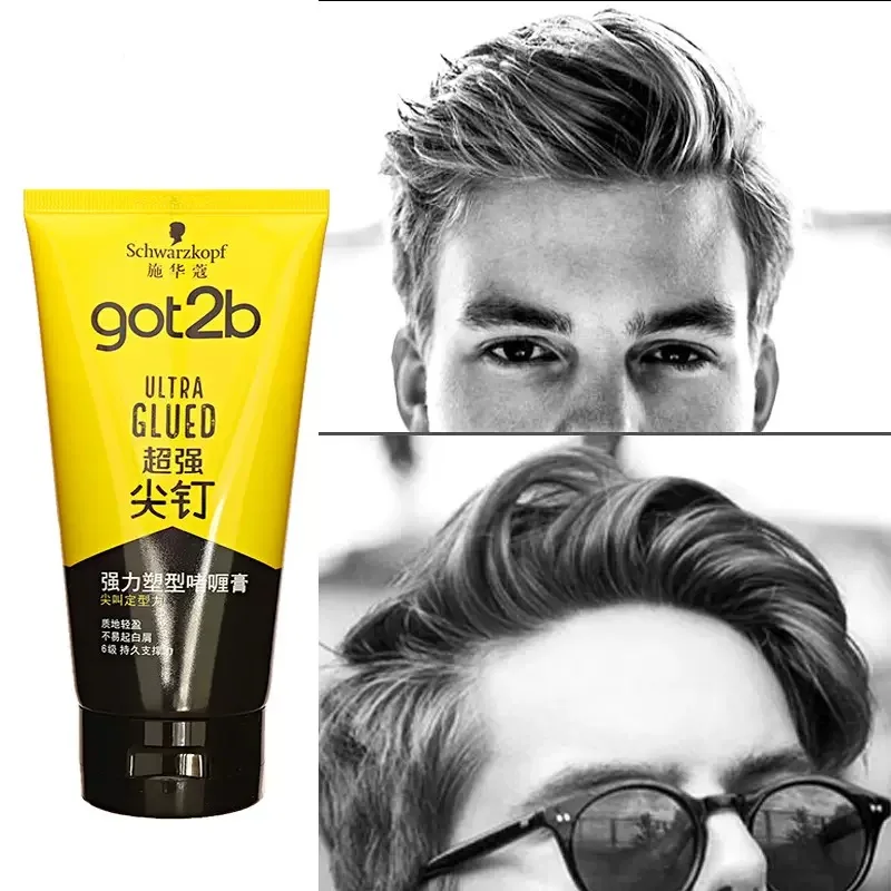 Got2b 150ml Glued Freeze Hair Spray with Strong Hold Water Resistant Spike Grip Chunk Wig Accessories for Hair Styling