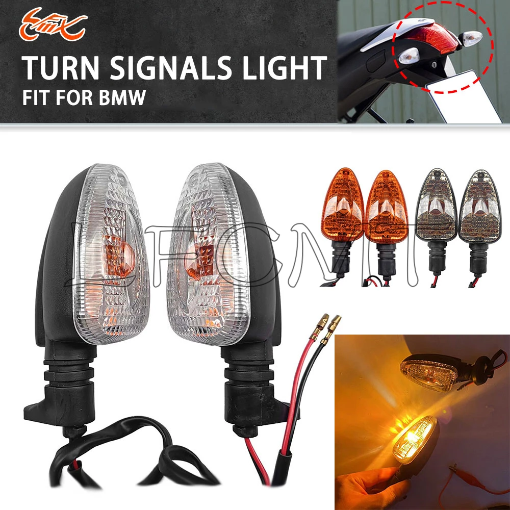 

Motorcycle Blinker Turn Signals Indicator Light Bulb Fit for BMW F650GS 08-09 F800ST F800S 07-08 K 1200R 1300S R1200GS/R