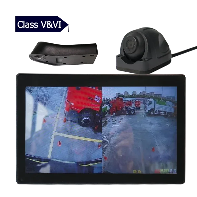 

10.36 inch HD Monitor Display blind spot detection passenger Front Side View Digital Car Camera mirror For Bus Truck