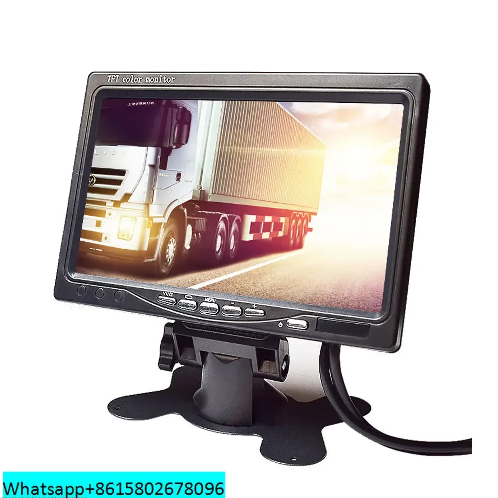 Parking Rear view 800x480 7 inch lcd tft color VGA TV car monitor