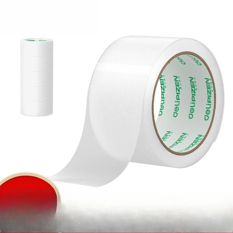 Waterproof Heavy Clear Packing Tape Strong Adhesive Durable Shipping Box Sealing Tape 60mm Wide 60m Length 45μm Thickness