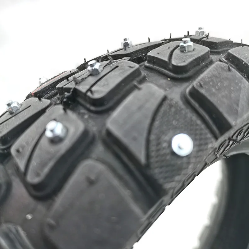 10X3 Inch Inner Outer Off-road Tire Ice Snow Muddy Ground Anti Skid Tyre Fit for  255x80 Tyre
