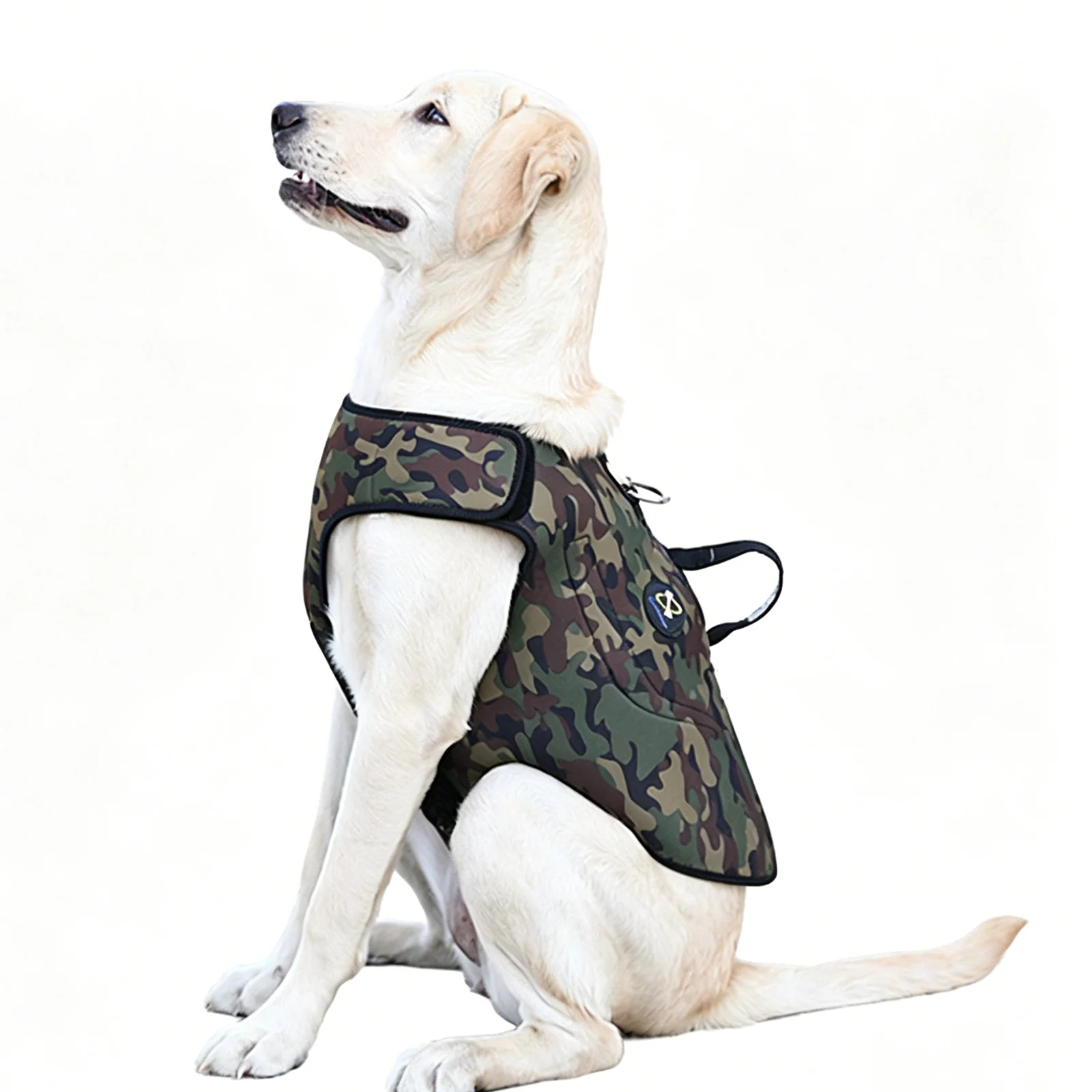 

Camouflage Hunting Dog Clothes Military Tactical Pet Hoodie Warm Waterproof Dog Coat Outdoor Costume