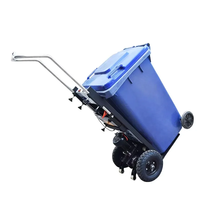 Portable Electric Tracked Stair Climber with a Load Capacity of 300kg Stair Climbing Tool Foldable Electric Transport Vehicle