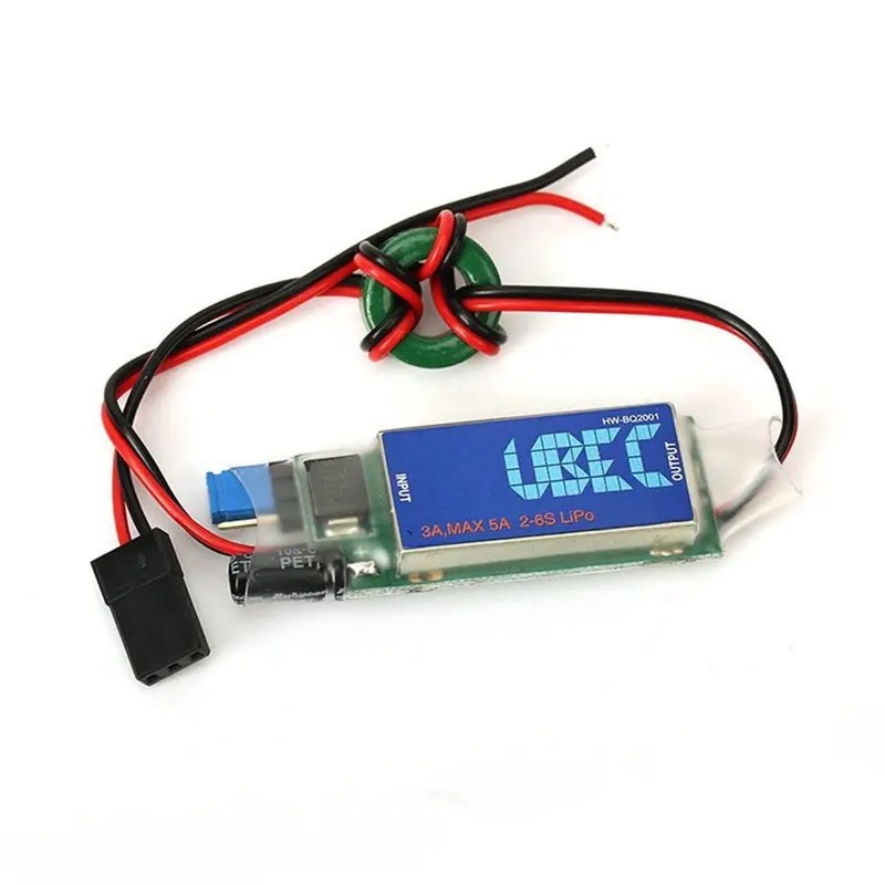 WOWFU-UBEC Module 3A Receiver External Voltage Regulator BEC Full Shielding Antijamming Switching Regulator For RC FPV Drone