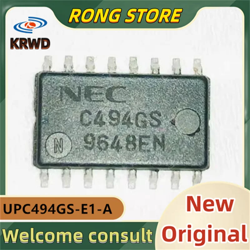 5 piezas C494GS, nuevo, Original, UPC494GS-E1-A, UPC494GS, SOP16