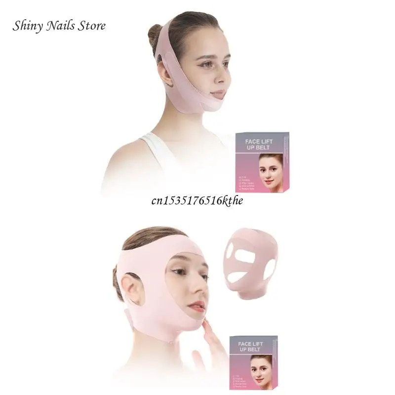 Tight Chin Strap V Line Face Slimming Mask Lifting Belt for a Defined Jaw Line Dropship