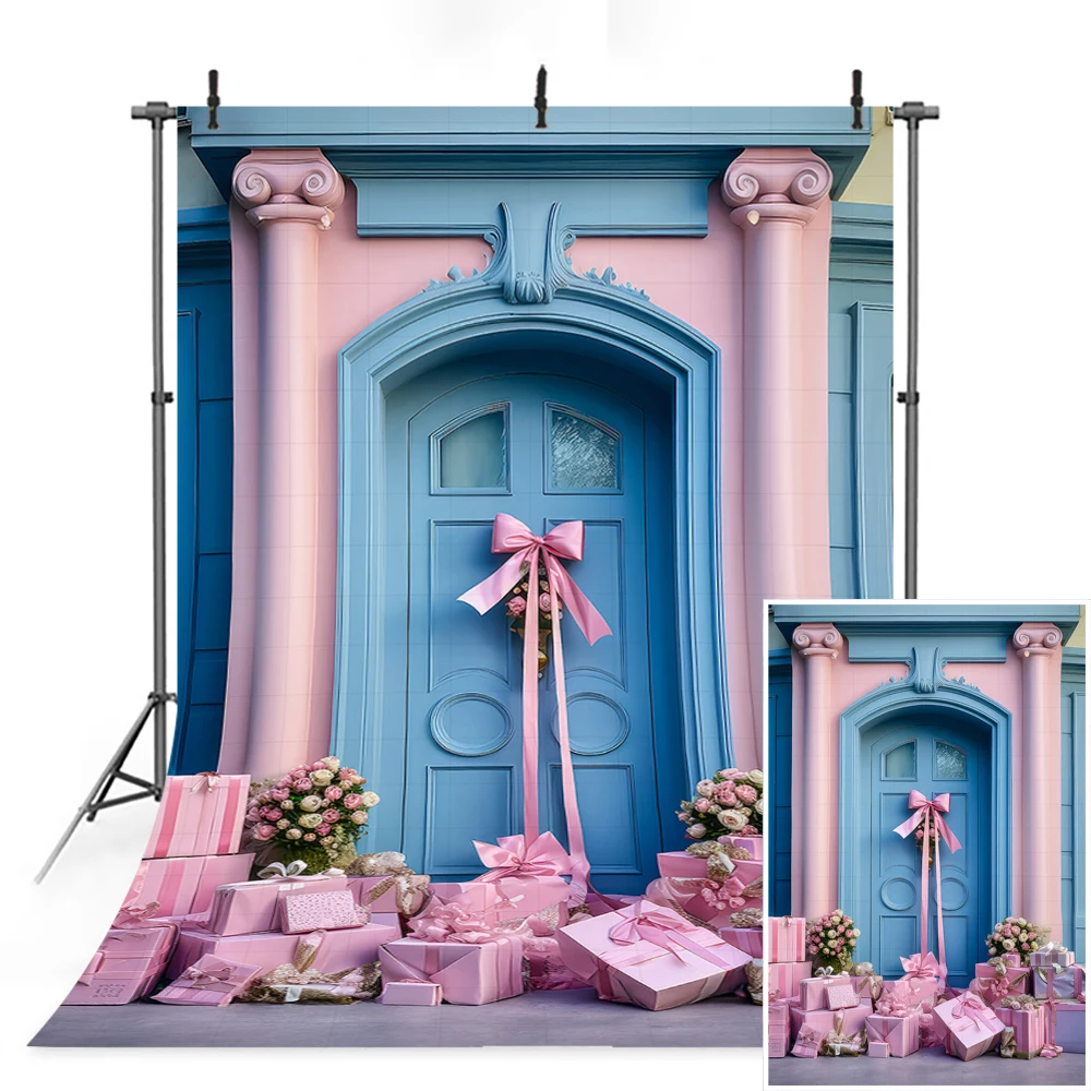 Barbie Baby Shower Girl's 1st Birthday Backdrops Photography Party Decor Background Photo Photographic Studio Shoots Photocall